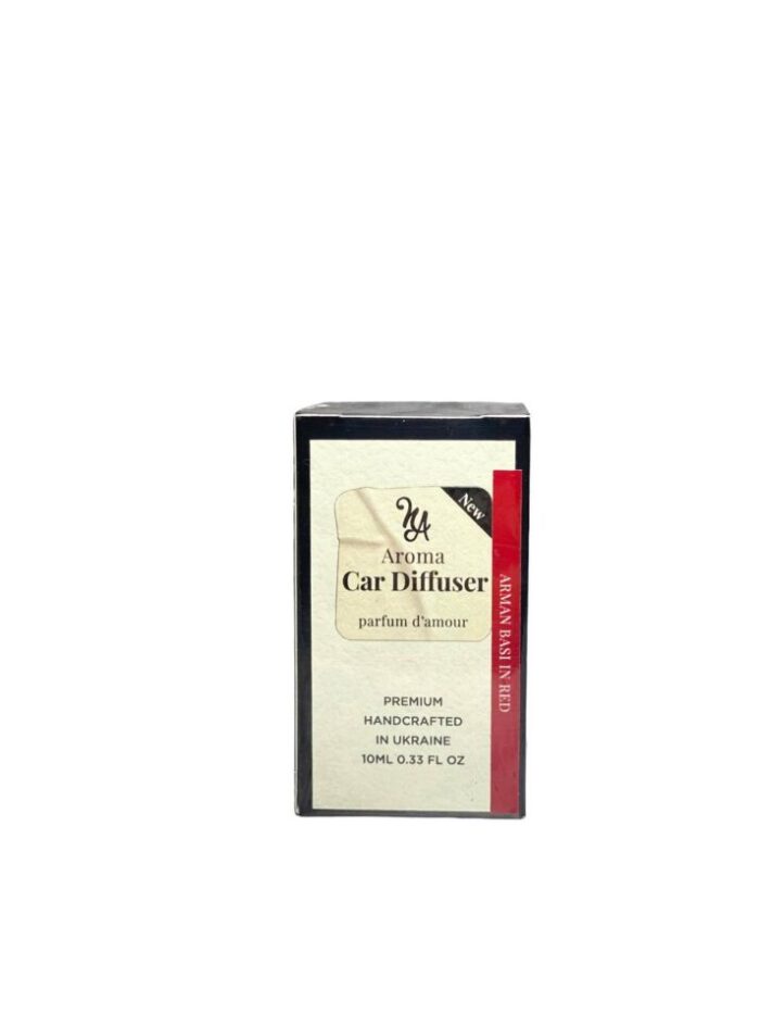 Car diffuser Nouvel Amour Aroma ARMAN BASI IN RED