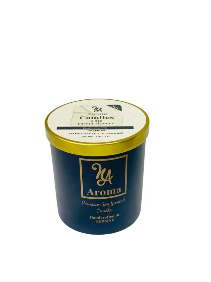 Aromatic candle Nouvel Amour Aroma BLACK AFGANO