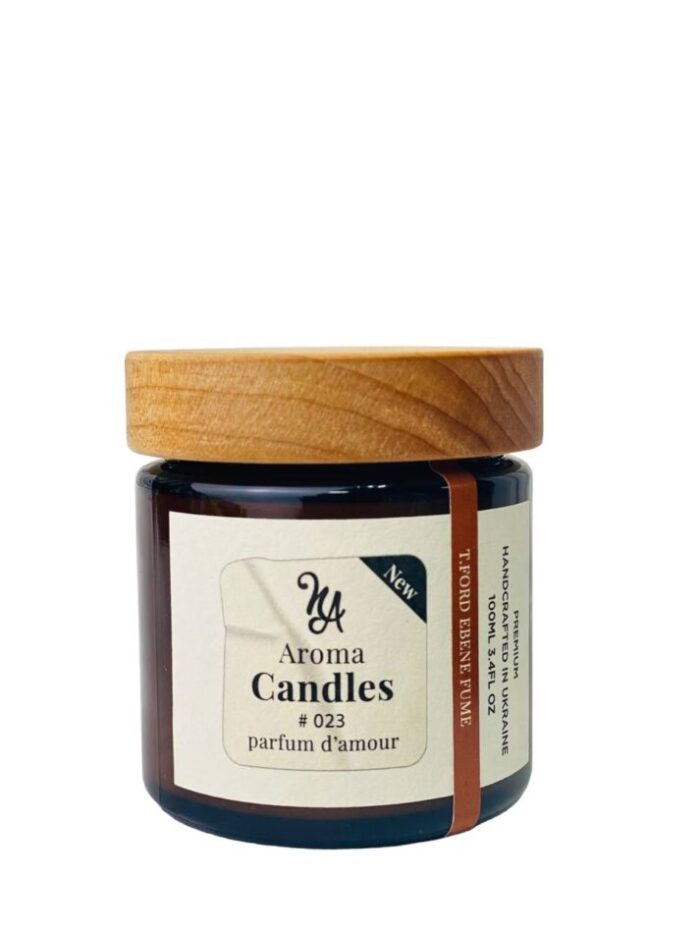 Aromatic candle Nouvel Amour Aroma T.FORD EBENE FUME