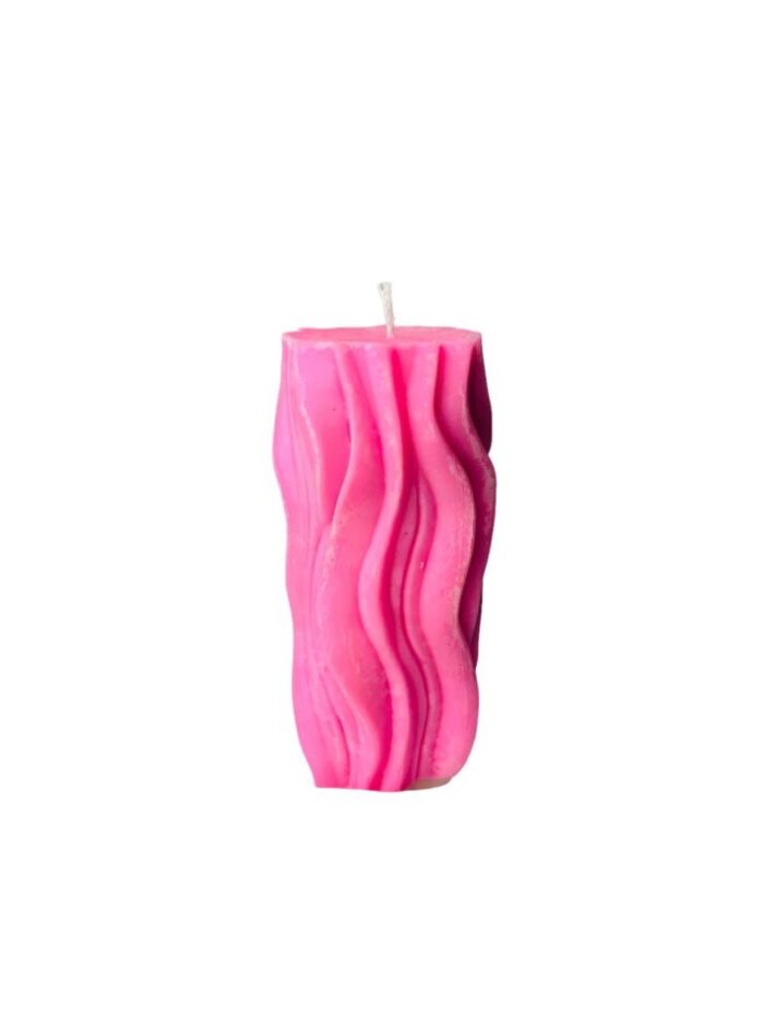 Shaped scented candle "New Wave"